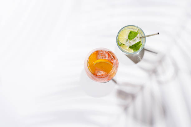 istock A vibrant display of cocktails, including Spritz, and Mojito 2204670393