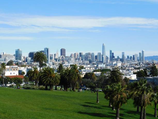 istock San Francisco skyline from Dolores Park. 2204671635