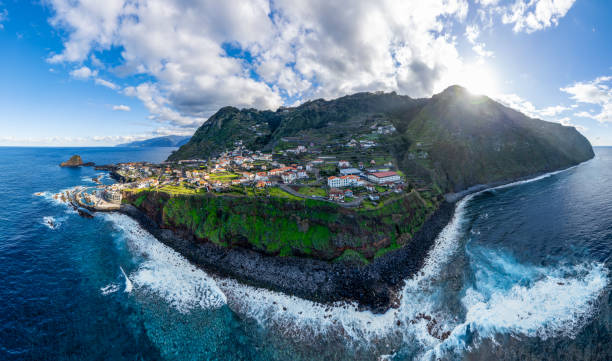 istock Porto Moniz village, Madeira island 2204674308