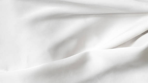 istock A simple and clean white fabric with a soft and smooth texture 2204677527