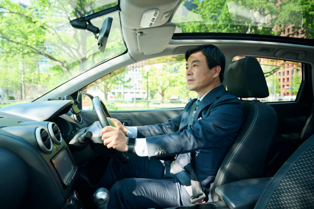 istock A 50-something office worker who drives a car 2204679416