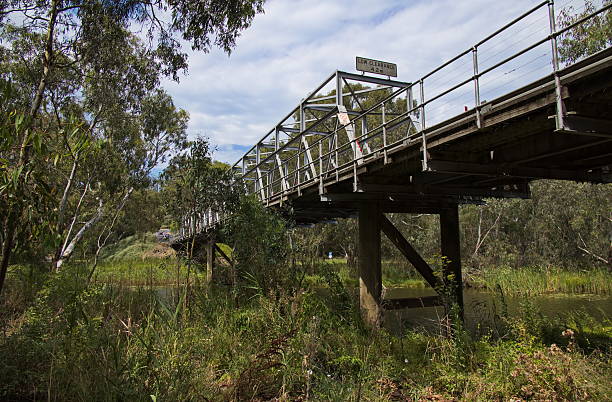 istock Road bridge over Barwon River in Geelong, Victoria, Australia 2204693003