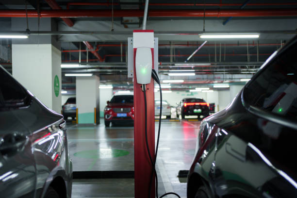 istock Electric car charging station 2204694428
