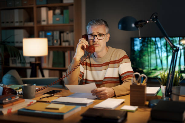 istock Worried frustrated customer calling the customer service 2204698755