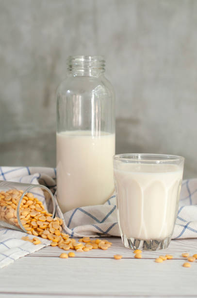 istock Soy milk and cookies 2204702339