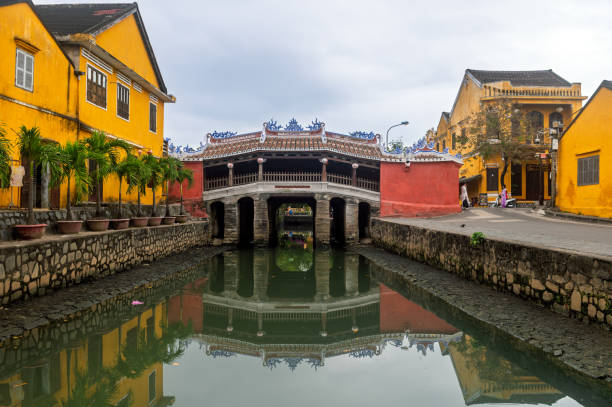 istock Japanese Covered Bridge in hoi an, vietnam 2204707559
