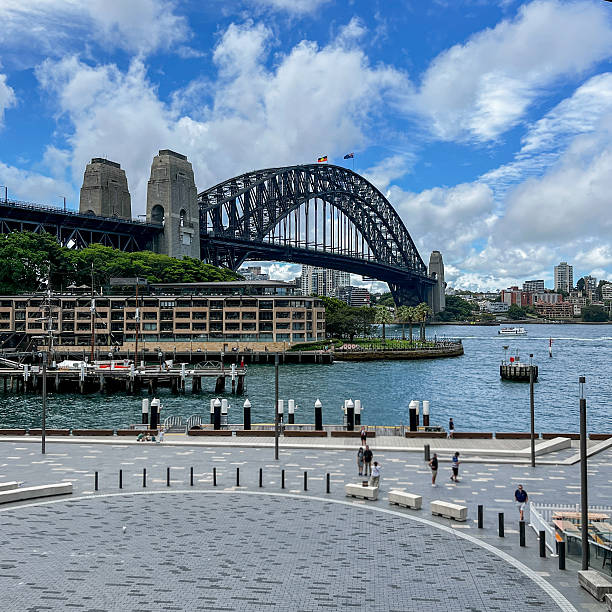 istock Sydney Harbour Bridge Under a Vibrant Sky 2204708424
