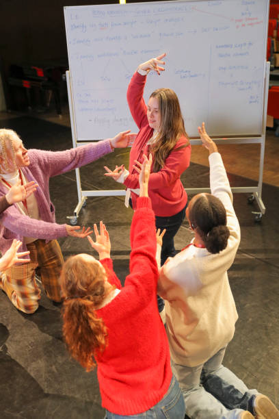 istock Actors with disabilities rehearsing on stage 2204719141