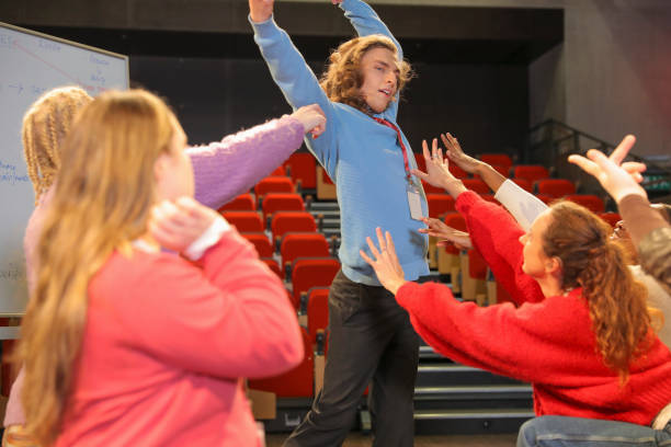 istock Actors with disabilities rehearsing on stage 2204719208