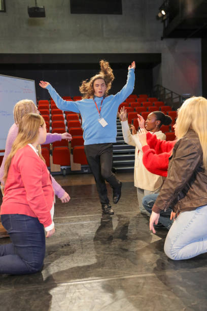 istock Actors with disabilities rehearsing on stage 2204719256