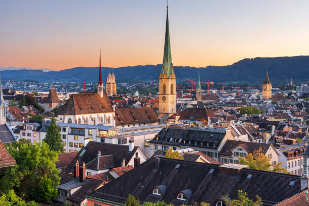 istock Zurich, Switzerland Skyline 2204728942
