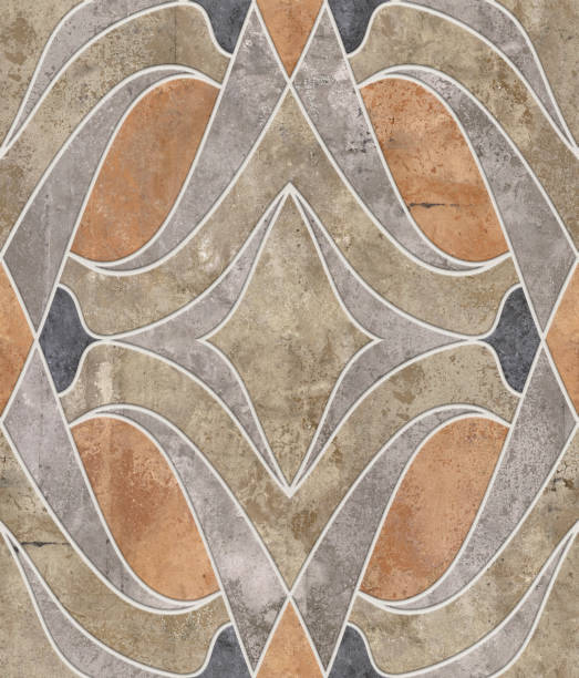 istock Seamless Geometric Design with Natural Textures. Parquet 2204732589