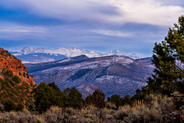 istock High Desert View Looking To Snowcapped Mountain Range 2204739864