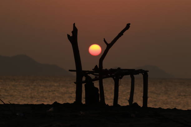 istock Sunset at Kampung Jawa Beach, Banda Aceh 2204747962