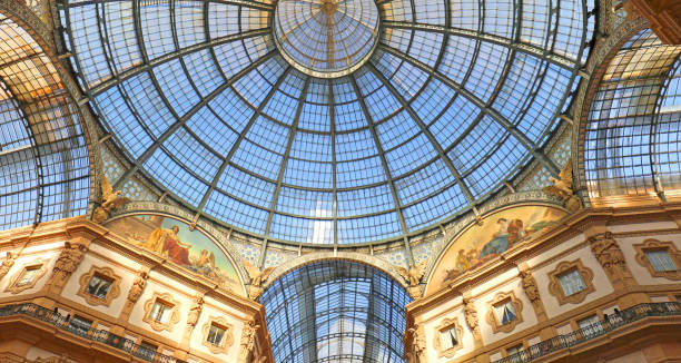 istock Galleria Vittorio Emanuele II Dome Ceiling 2204748251