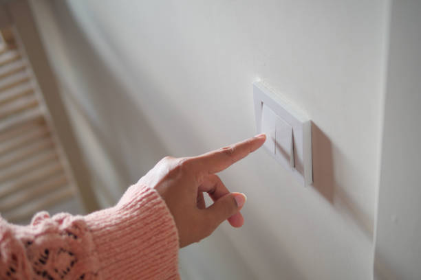 istock Turning On a Light Switch A Small Yet Significant Moment in Home Interior Design and Lifestyle 2204748483