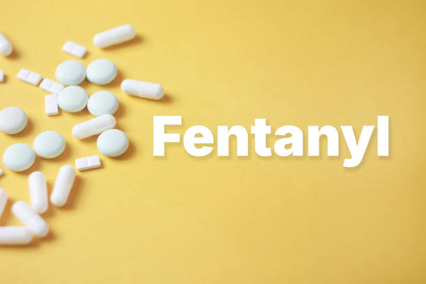 istock Fentanyl text title drugs tablets medications for nervous system 2204751485