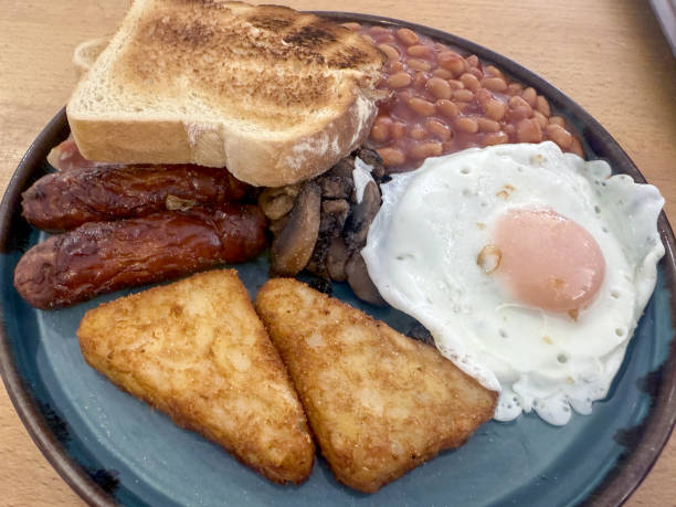 istock Full English breakfast meal 2204754086