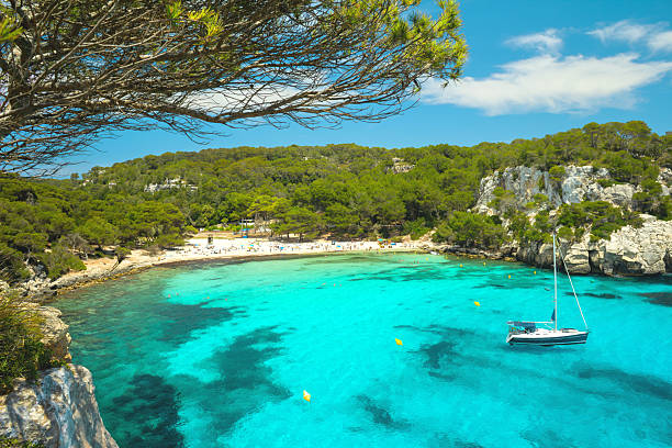Main beach at Macarella bay