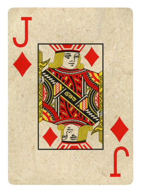 istock Jack Of Diamonds recycled playing card - Isolated 2204759383