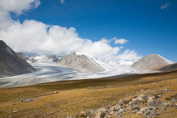 istock Altai tavan bogd national park landscape, Potanin Glacier, Mongolia 2204766247