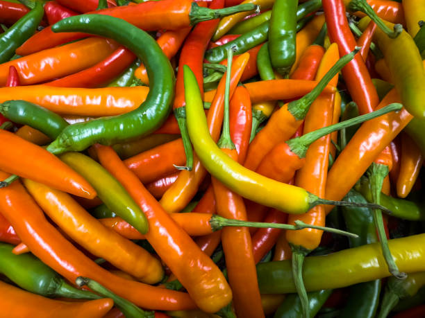 istock Fresh, colorful chili peppers 2204766273