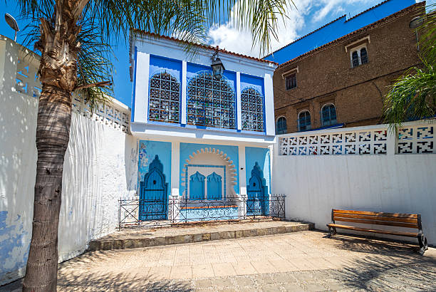 istock Traditional blue and white architecture in Chefchaouen 2204770895