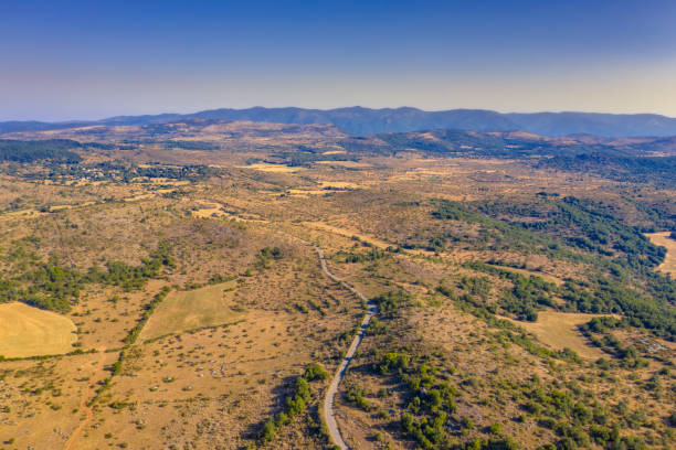 istock Aerial view of Causse de Blandas 2204779269