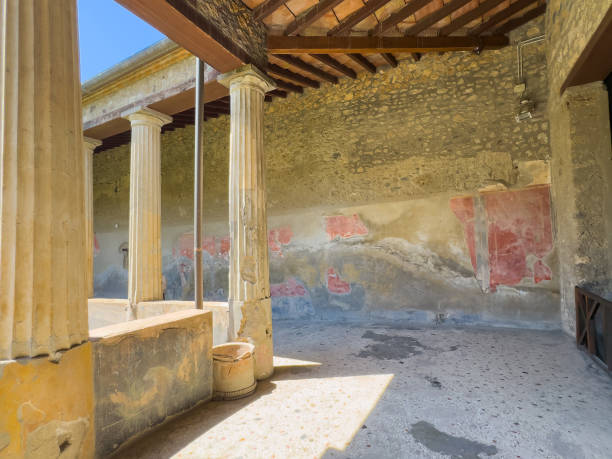 istock Casa del Menandro, Pompeii, Campania, Italy 2204783647