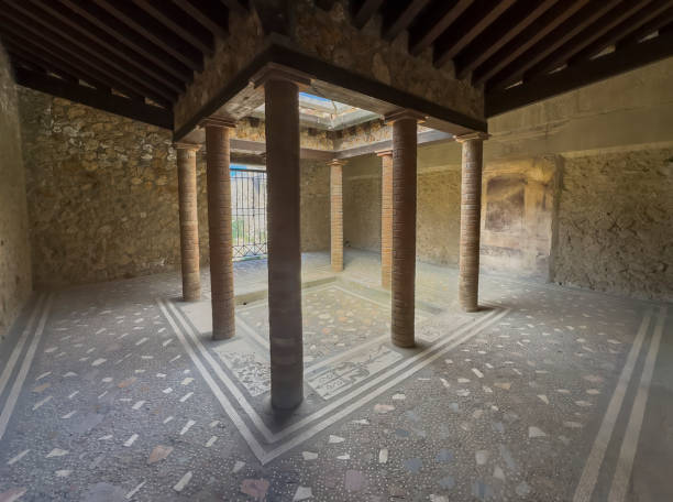 istock Casa del Menandro, Pompeii, Campania, Italy 2204783660