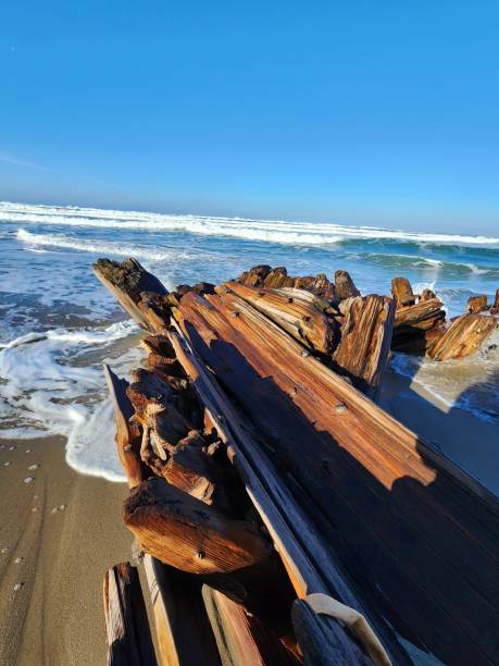 istock Artistic Close-Up of a Schooner Shipwreck 2204788397