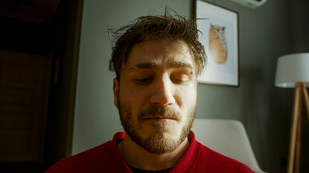 istock Emotional Close-Up of a Distressed Man 2204810442