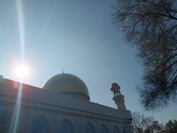 Interior view of A Mosque, Little Planet Format