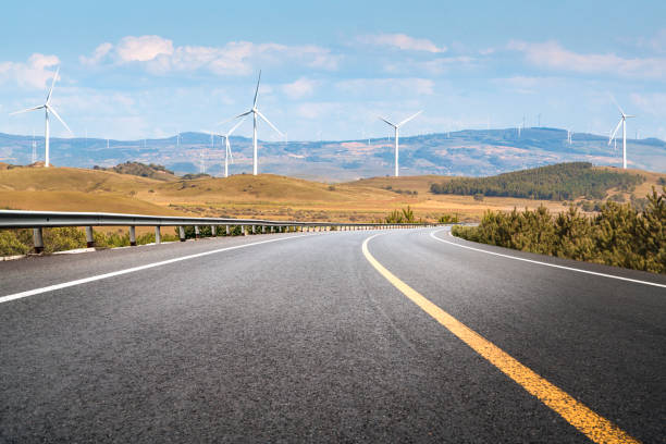 istock Wind Turbine and road 2204832235