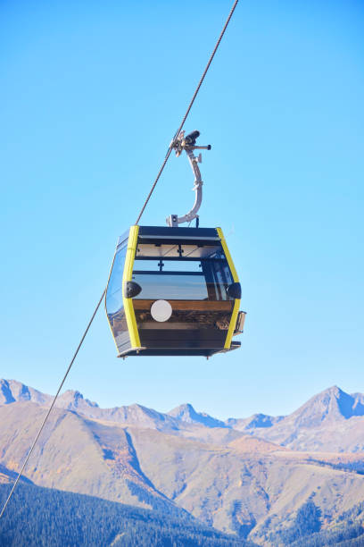 istock Cable car cabin in the mountains 2204834983