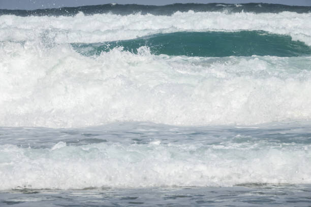 Dynamic winter seascape of Amami Oshima