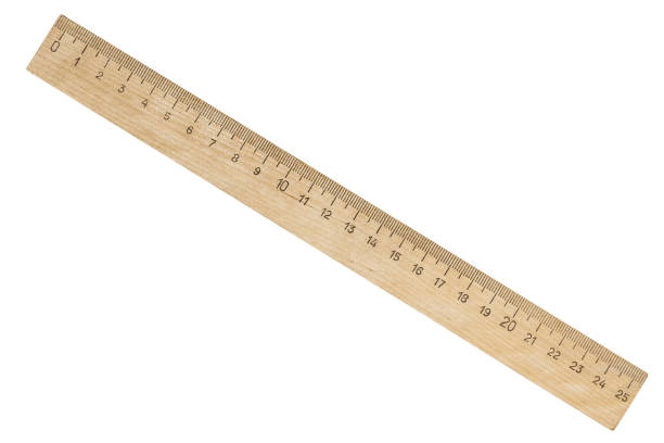 istock Wooden ruler isolated 2204843471