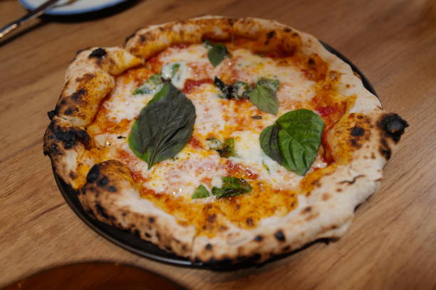 istock Close up Margarita and Cheese pizza 2204843663