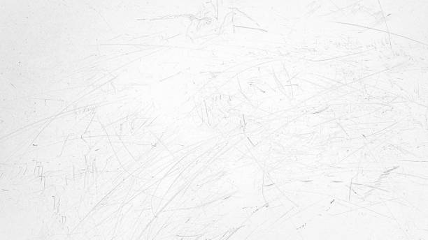 Abstract white textured surface with scratches creates grunge design elements Abstract white textured surface with scratches creates grunge design elements. scuff marks photos stock pictures, royalty-free photos & images
