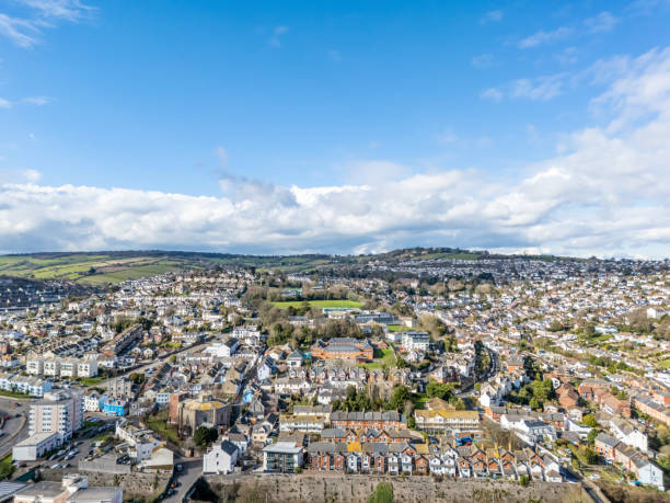 istock View of the town of Teignmouth in Devon 2204873229
