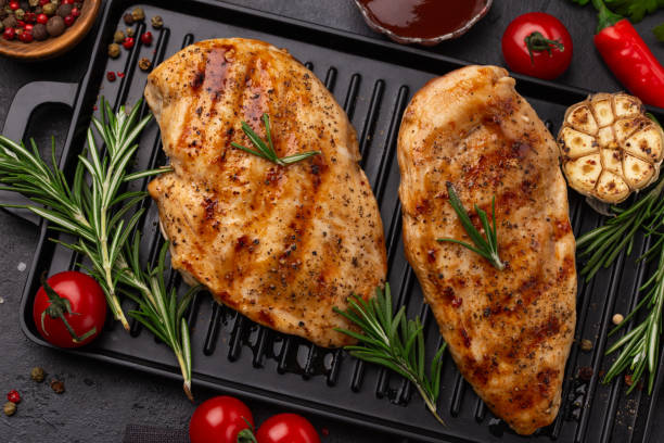 istock delicious and tasty grilled  chicken breast 2204880416