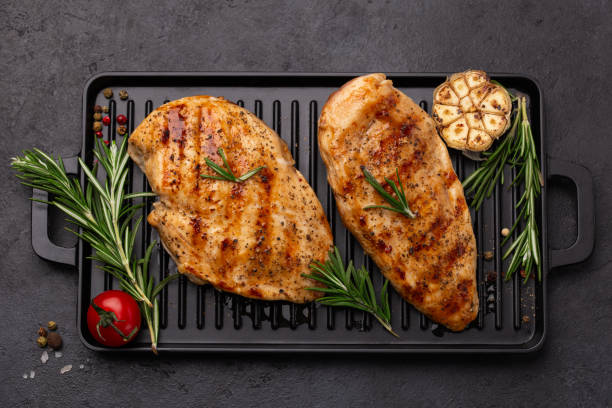 istock hot and spicy grilled  chicken breast 2204880535