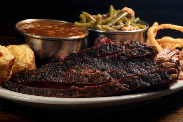 istock Barbecue Meat Platter Up Close 2204885503