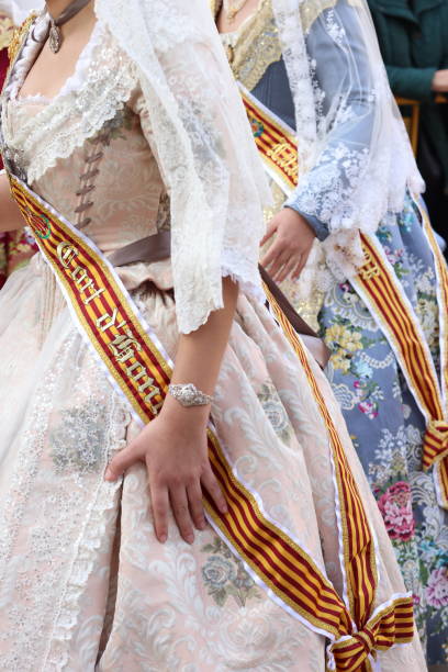 istock This photo shows Fallera's beautiful outfit. 2204893117