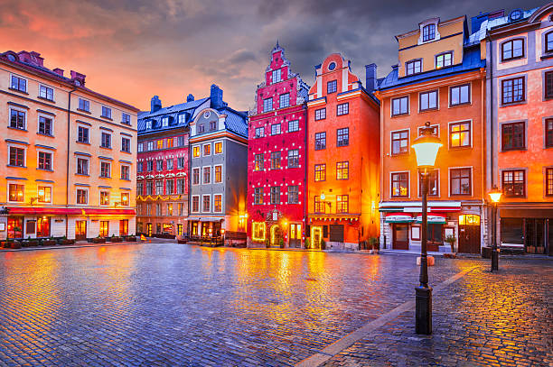 istock Stockholm, Sweden. Glama Stan downtown, Stortorget Square. 2204893757