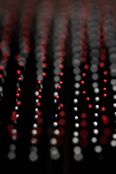 istock red and white plastic tips on the comb in black 2204894121