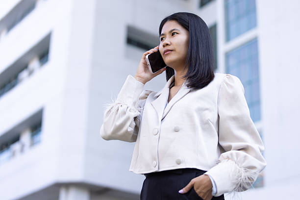 istock Future remote work combines technology smart phone connection online white digital business woman enable e-learning productivity while travel blend comfort modern devices serenity computer equipment 2204894329