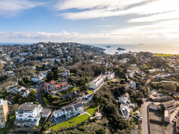 istock Wellswood headland from Torquay with Thatchers Rock 2204902995