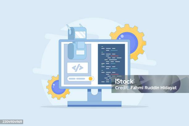Artificial Intelligence Coding Concept Code Development Automation Ai ...