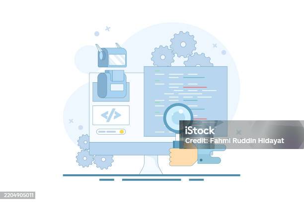 Artificial Intelligence Coding Concept Code Development Automation Ai ...